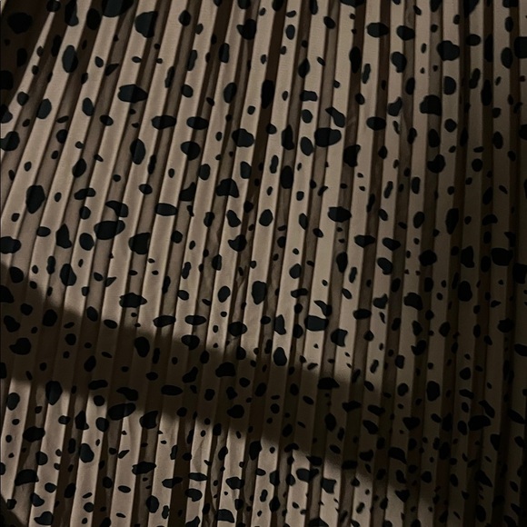 SHEIN Brown and Black Patterned Midi Skirt - Picture 4 of 4